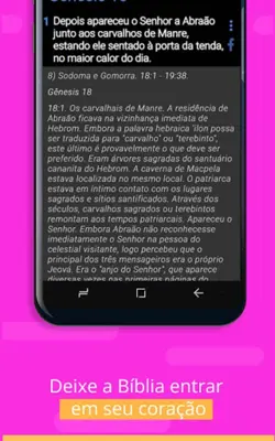 Bíblia estudos com explicações android App screenshot 0