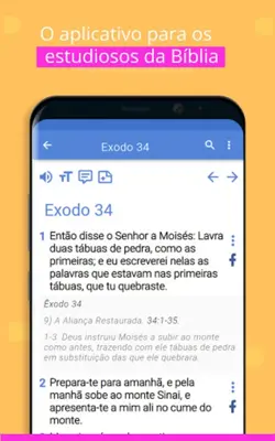 Bíblia estudos com explicações android App screenshot 1