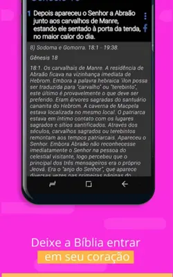 Bíblia estudos com explicações android App screenshot 5